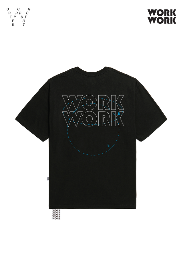 OP WORKWORK SHORT T-SHIRTS BLACK
