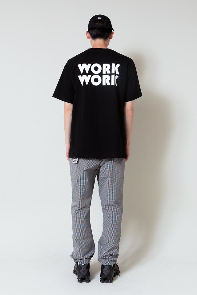 WORKWORK LOGO T-SHIRTS BLACK
